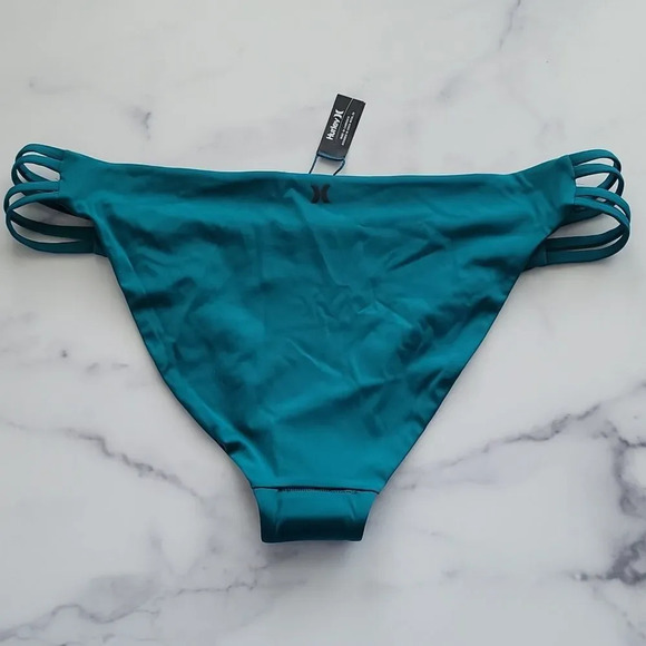 NWOT Hurley MAX SOLID MODERATE BIKINI BOTTOM - Picture 5 of 8
